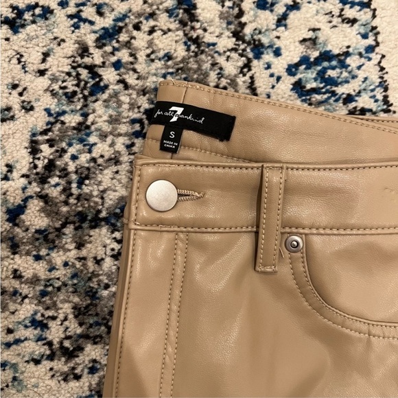 7 FOR ALL MANKIND Faux Leather Pants​ - Picture 5 of 7